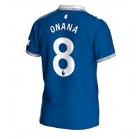 Everton Amadou Onana #8 Hemmatröja 2023-24 Kortärmad